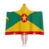 Grenada Flag Hooded Adult Blanket By CKC