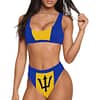 Barbados Flag Swimsuit