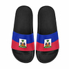 Haiti Flag Women's Slide Sandals