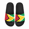 Guyana Flag Men's Slide Sandals