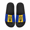 Barbados Flag Women's Slide Sandals