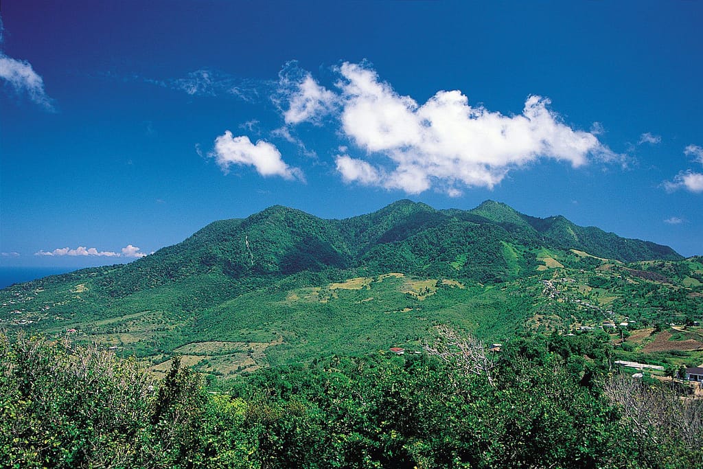 mountains-island-Caribbean-Montserrat-Lesser-Antilles