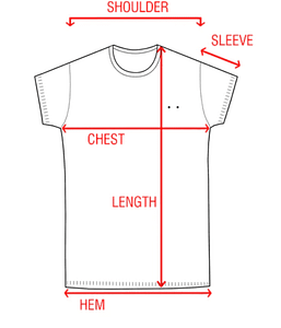 t-shirt measurement guide