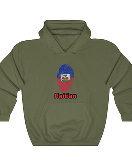 Haitian Vibe Unisex Hooded Sweatshirt