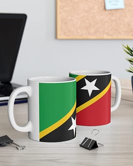 St. Kitts and Nevis Flag Ceram...