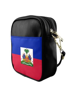 Haiti Flag Sling Bag