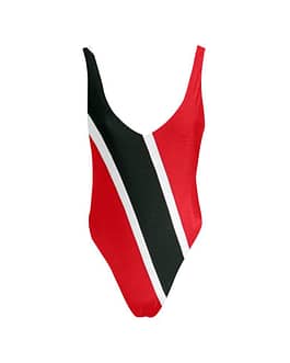Trinbago Flag Backless High Cu...