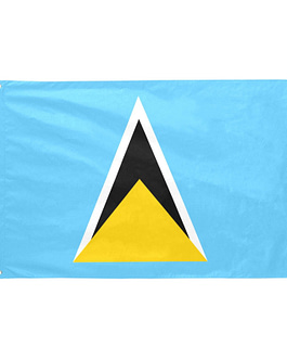 Saint Lucia Custom Flag(70" x 47")(One Side)