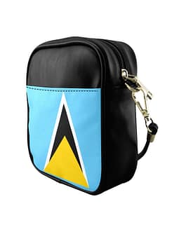 St. Lucia Flag Sling Bag