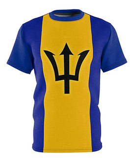 Barbados Flag Unisex T-shirt