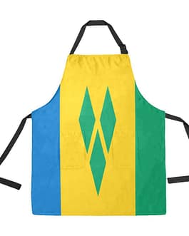 Saint Vincent & The Grenadines Flag Adjustable Apron