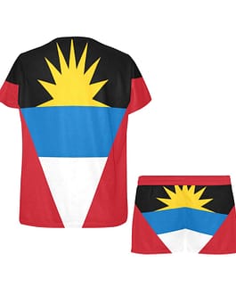 Antigua and Barbuda Flag Women’s Short Pajama Set