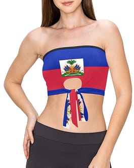 Haiti Flag Women’s Tie B...