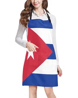 Cuba Flag Adjustable Apron