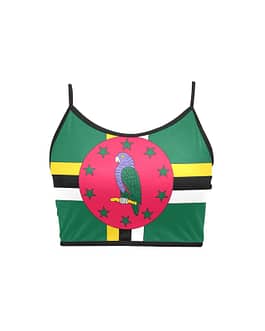Dominica Flag Women’s Sp...