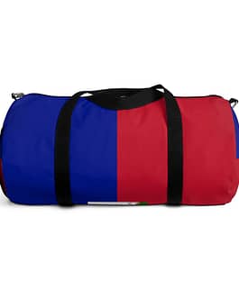 Haiti Flag Duffel Bag