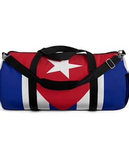 Cuba Flag Duffel Bag
