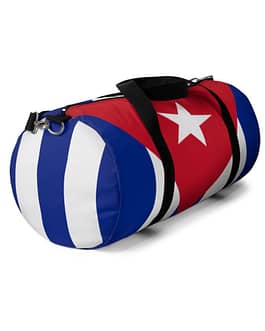 Cuba Flag Duffel Bag