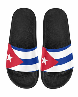 Cuba Flag Women’s Slide Sandals