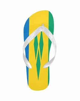 Saint Vincent & The Grenadines Flag Unisex Flip Flops