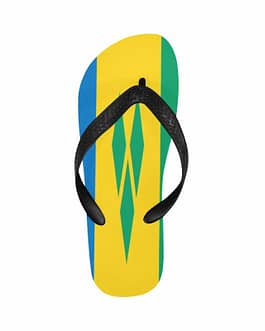 Saint Vincent & The Grenadines Flag Unisex Flip Flops