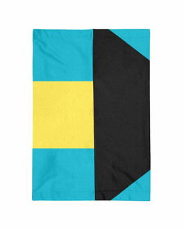 The Bahamas Flag Multifunctional Dust-Proof Bandana(Filter Compatible)(Pack of 5)