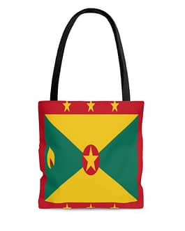 Grenada Flag Tote Bag