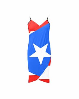 Puerto Rico Flag Spaghetti Str...