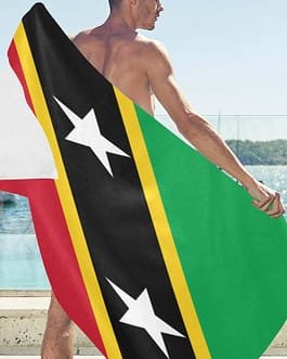 Saint Kitts and Nevis Flag Bea...