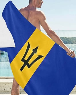 Barbados Flag Beach Towel 32&q...
