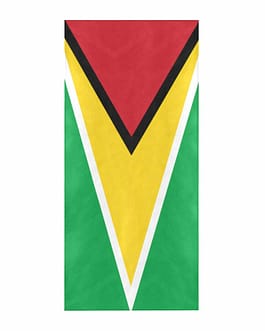 Guyana Flag Beach Towel 32&quo...