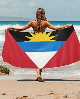 Antigua and Barbuda Flag Beach...