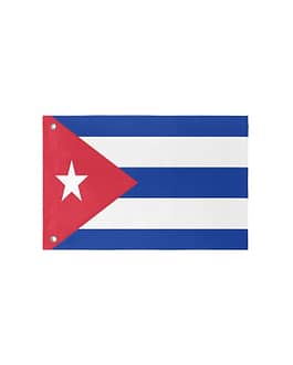 Cuba Flag (5 Sizes)(One Side)