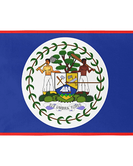 Belize Flag (5 Sizes)(One Side...