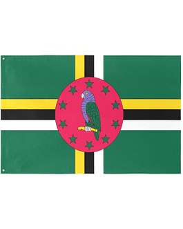 Dominica Flag (5 Sizes)(One Si...