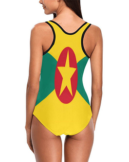 Grenada Flag Women’s Tank Top Bathing Swimsuit