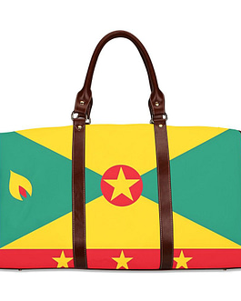 Grenada Flag Travel Bag (Brown...