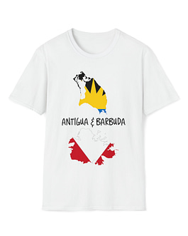 Antigua and Barbuda Island Flag Unisex T-Shirt