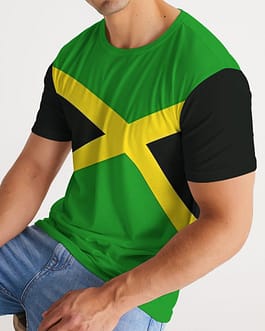 Jamaican Flag AOP T-shirt