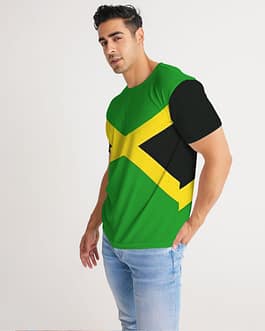 Jamaican Flag AOP T-shirt