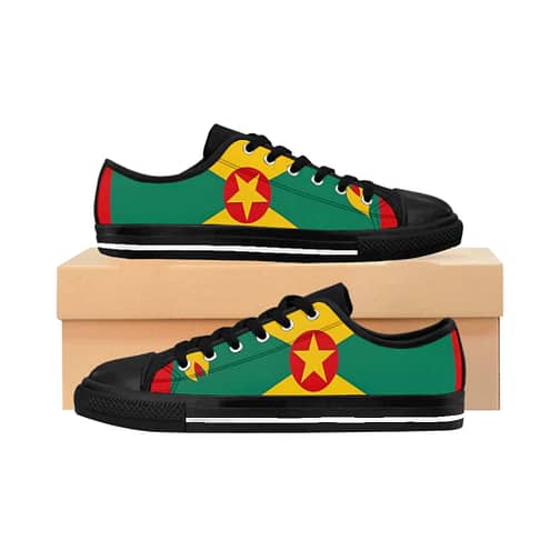 Grenada Flag women's sneakers 2