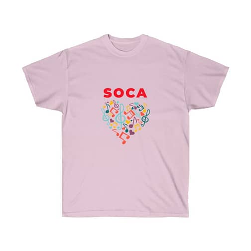 Soca Lover t-shirt pink