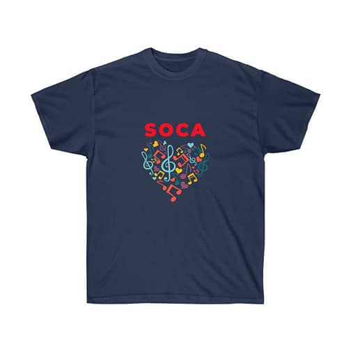 Soca Lover t-shirt dark grey