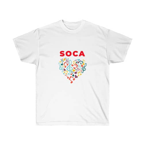 Soca Lover t-shirt white
