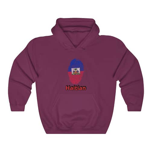 Haitian Vibe Unisex Hooded Sweatshirt