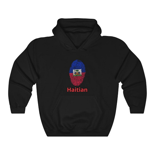 Haitian Vibe Unisex Hooded Sweatshirt