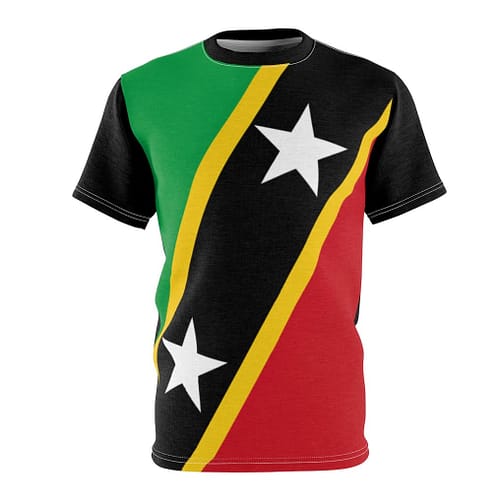 Saint Kitts and Nevis flag tshirt