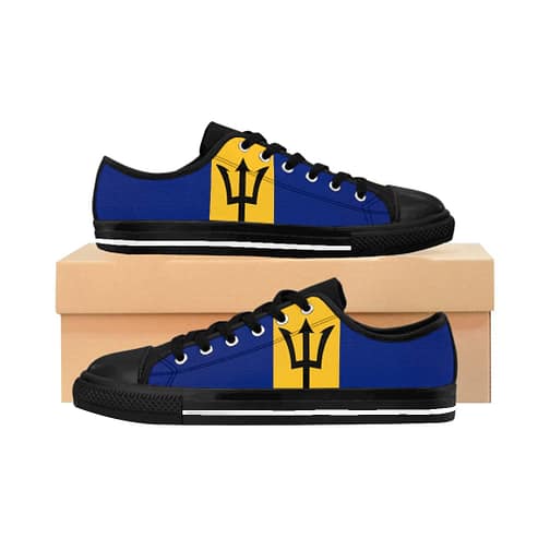 Barbados Flag Women's Sneakers