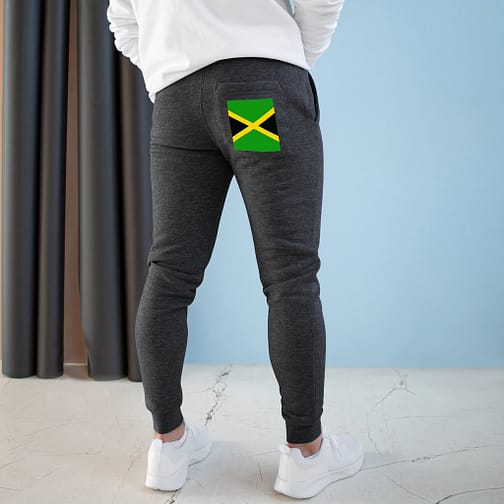 Jamaica Flag Premium Fleece Joggers