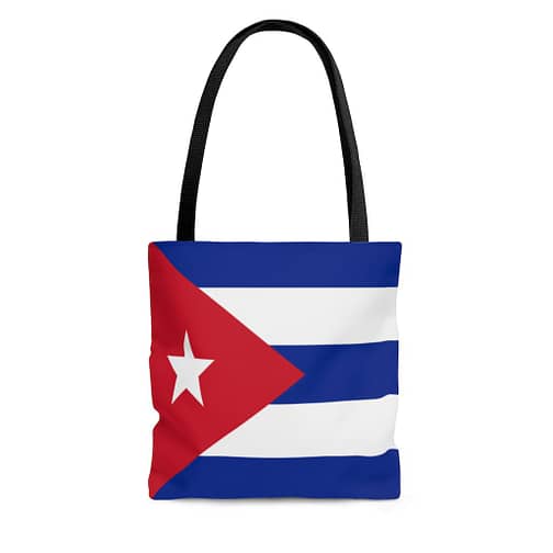 Cuban flag Tote bag by ckc